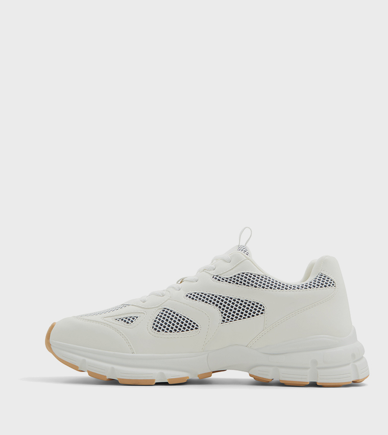 SORRA Knitted Lace-Up Walking Shoes