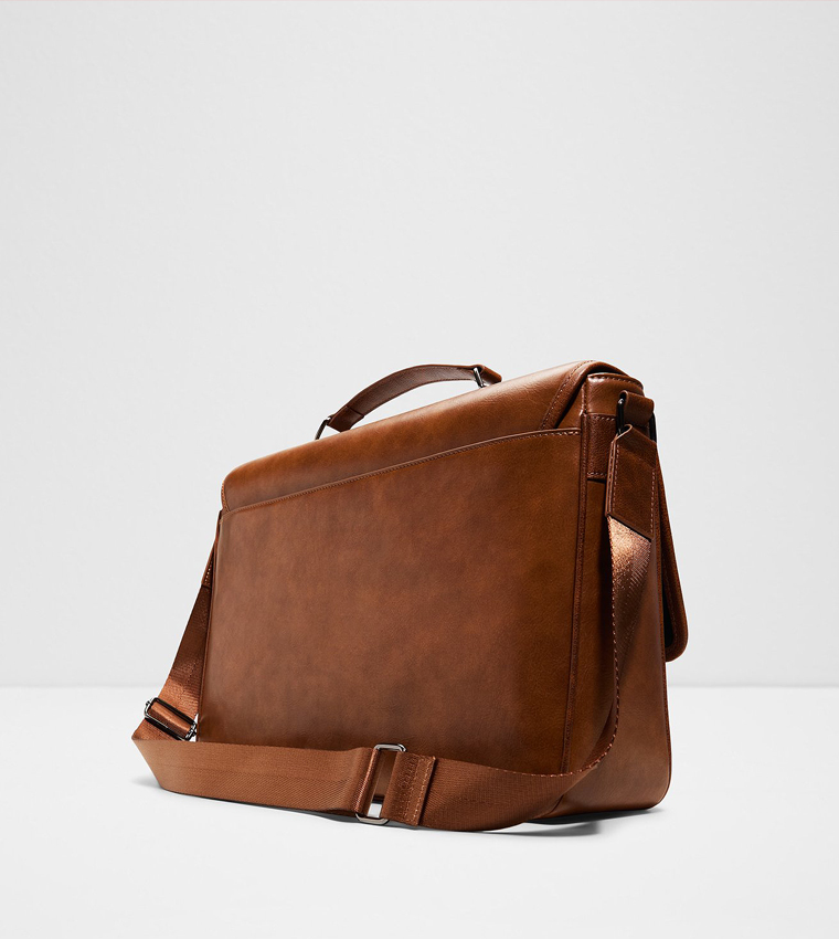 SOUHIL Logo Detail Messenger Bag