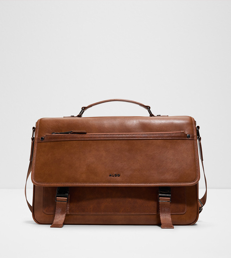 SOUHIL Logo Detail Messenger Bag