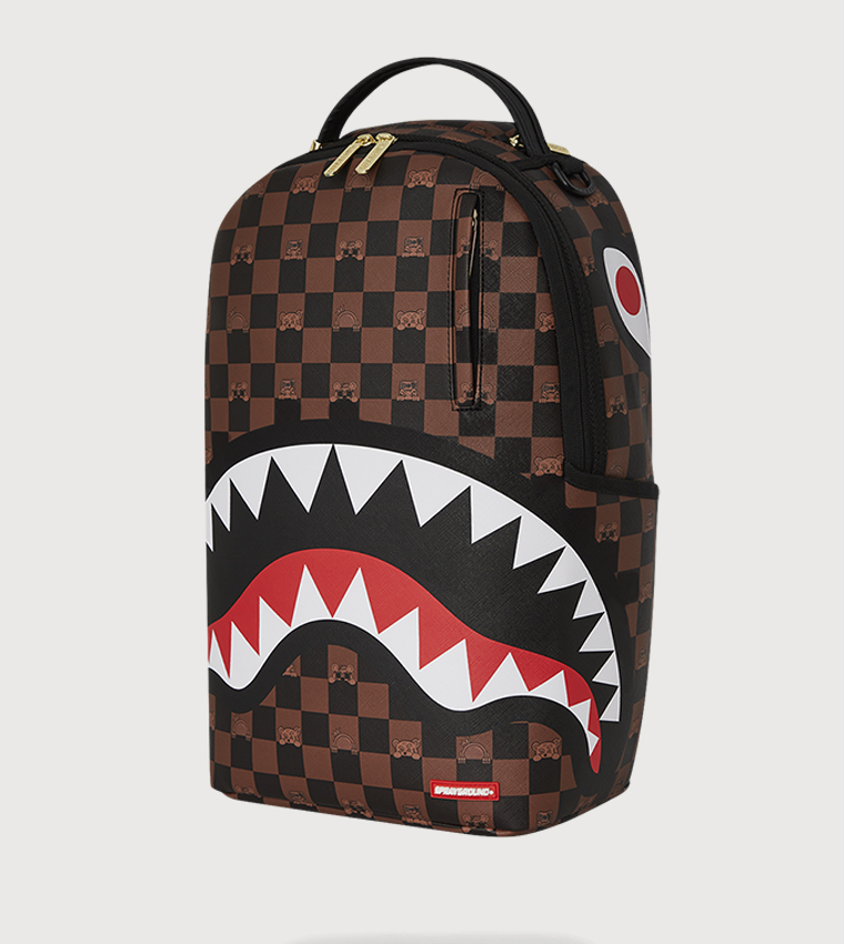 Peeking Character Check Backpack