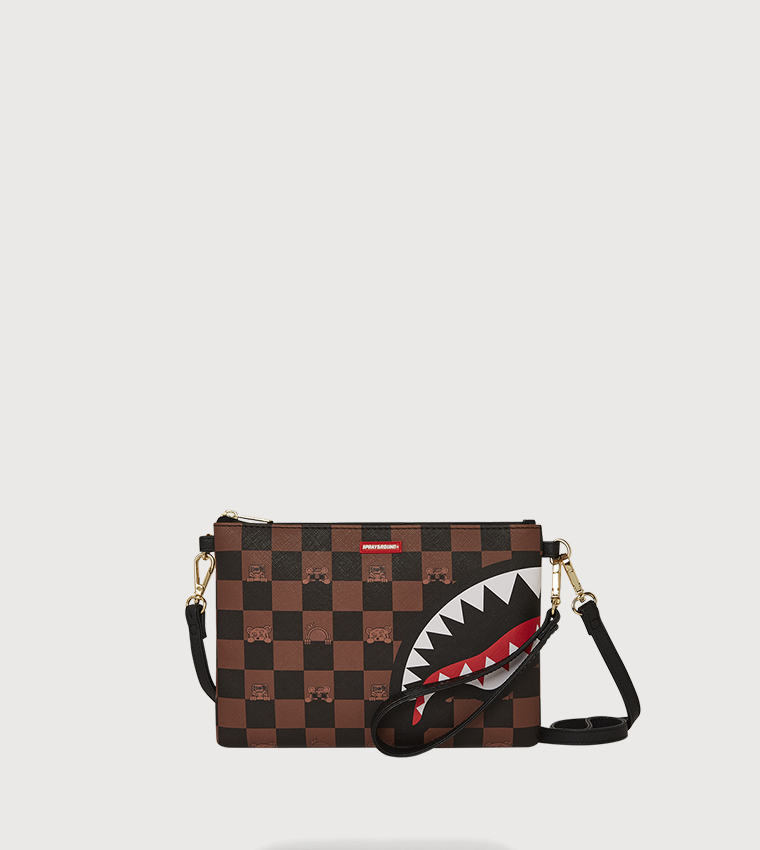 Peeking Character Check Pouchette