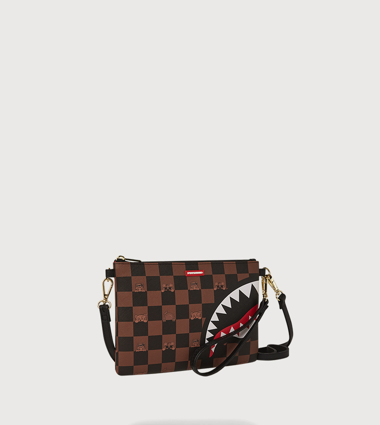 Peeking Character Check Pouchette