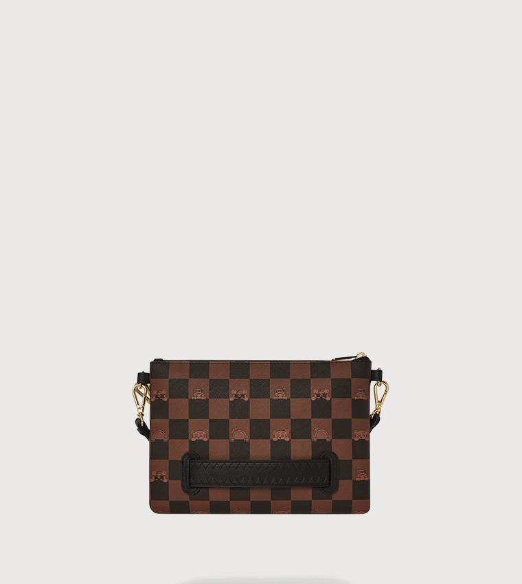Peeking Character Check Pouchette