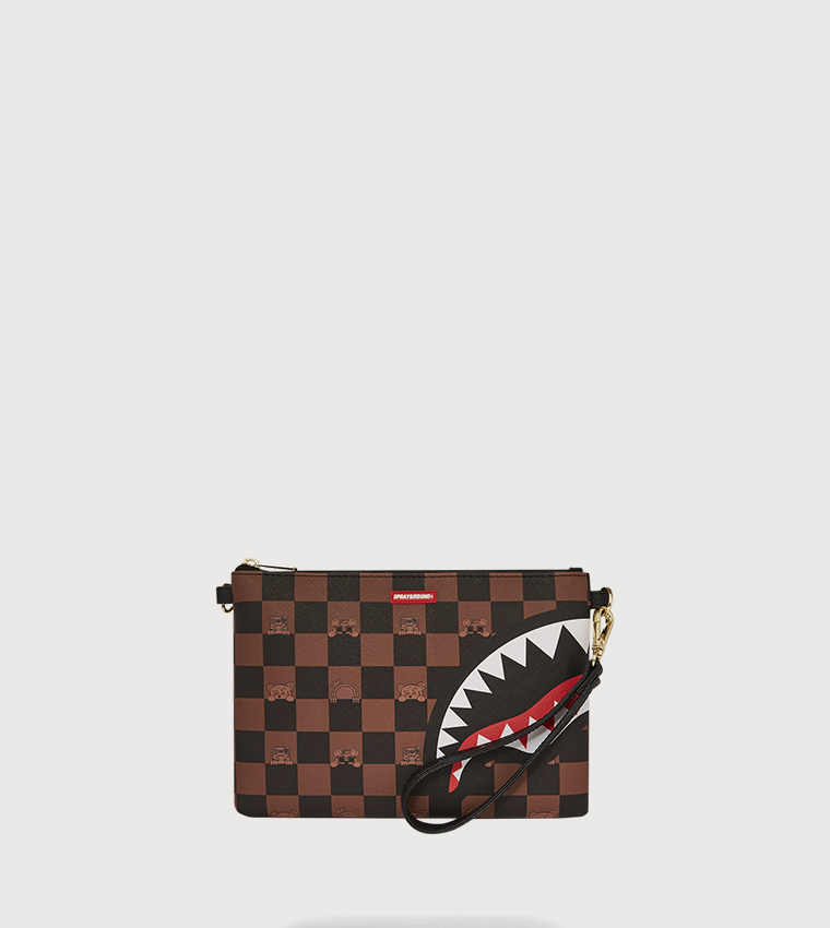 Peeking Character Check Pouchette