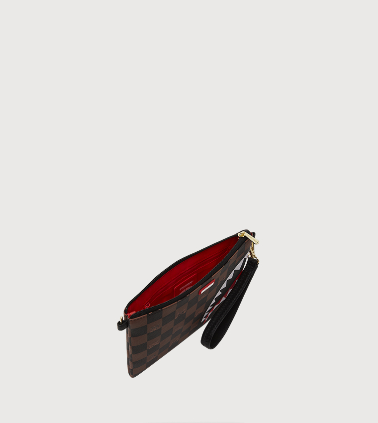 Peeking Character Check Pouchette