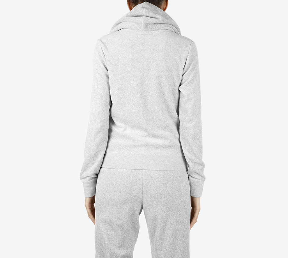 Trk Velour Robertson Jacket - Grey