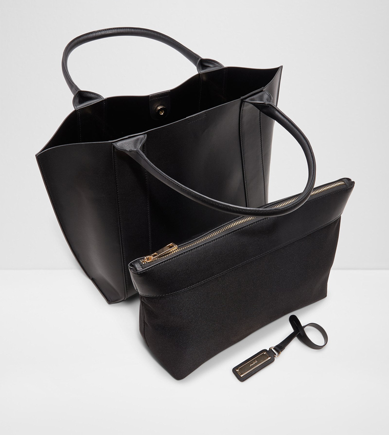 SPLISH Logo Detail Shoulder Bag