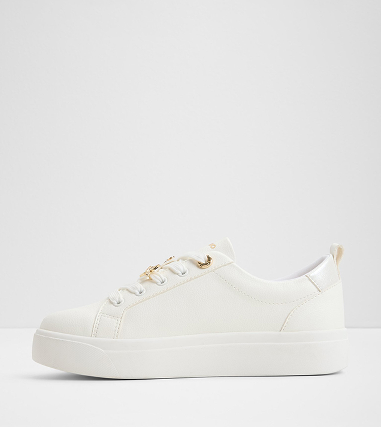 SPRING FLOWERS Lace-Up Sneakers