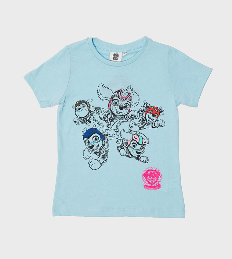 Hollywood Magic Paw Patrol Print Short Sleeves T-Shirt