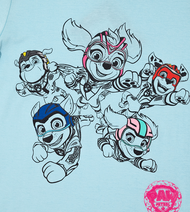 Hollywood Magic Paw Patrol Print Short Sleeves T-Shirt
