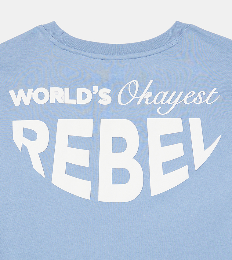 Logo Detail Crew Neck T-Shirt