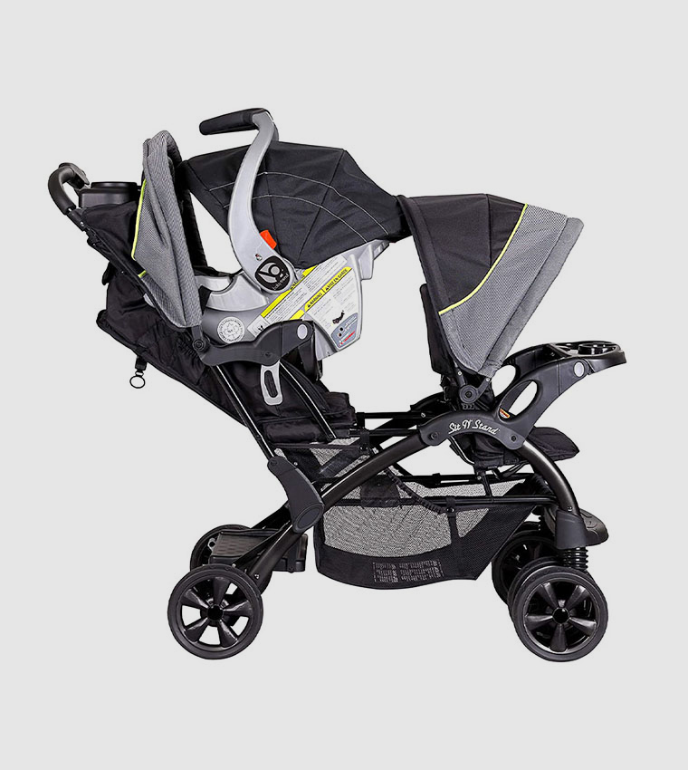 Baby trend double stroller pistachio clearance
