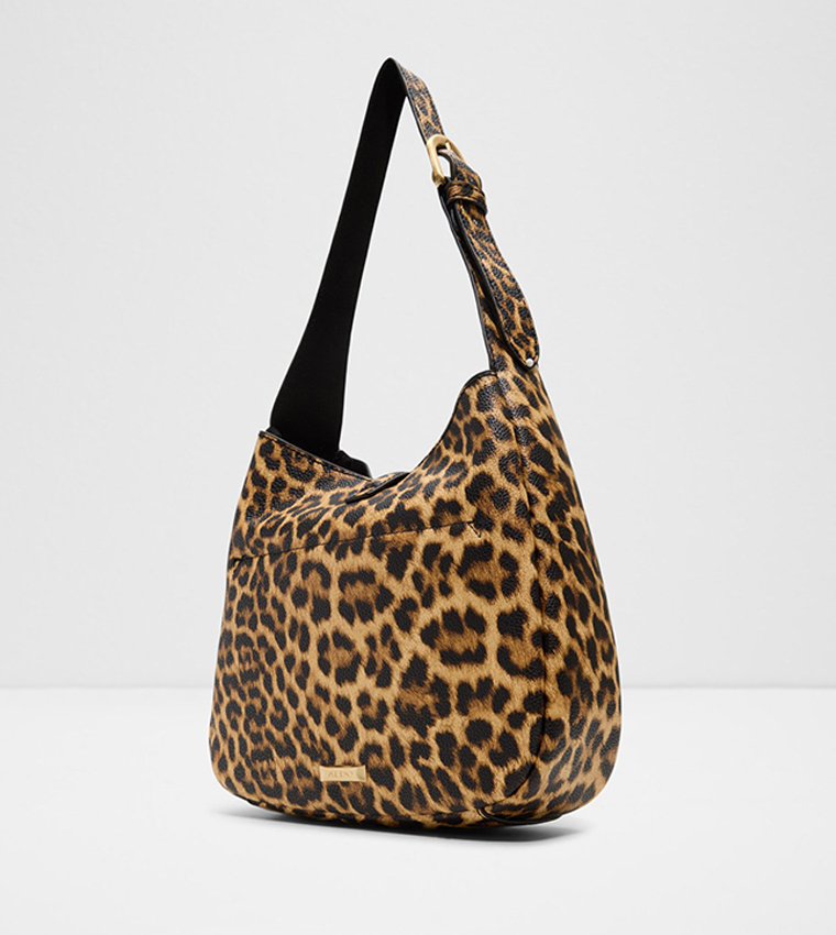 SSOFFIETY Leopard Printed Shoulder Bag