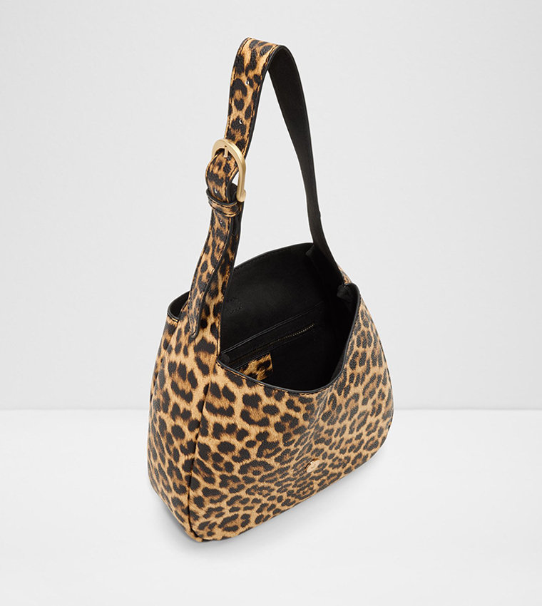 SSOFFIETY Leopard Printed Shoulder Bag