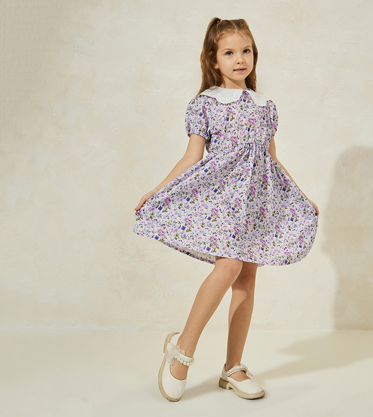 sachin and babi light blue dress Buy Karen Millen Women Floral Mini Casual Dress, Violet Online main image 1