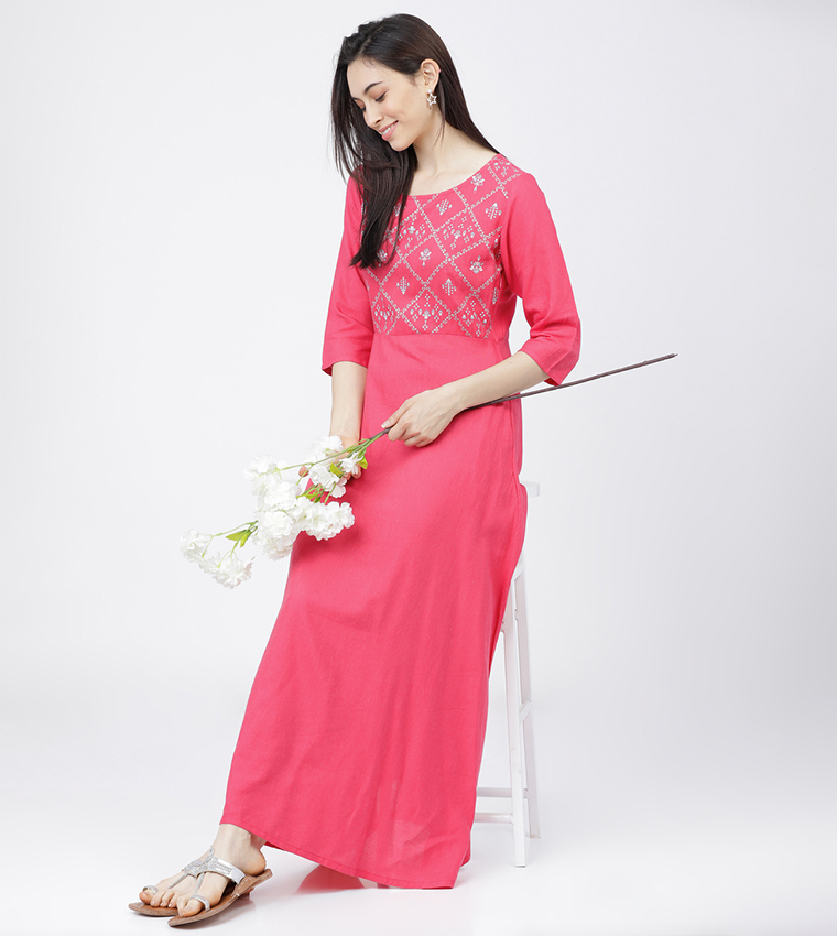 Vishudh maxi fashion dress