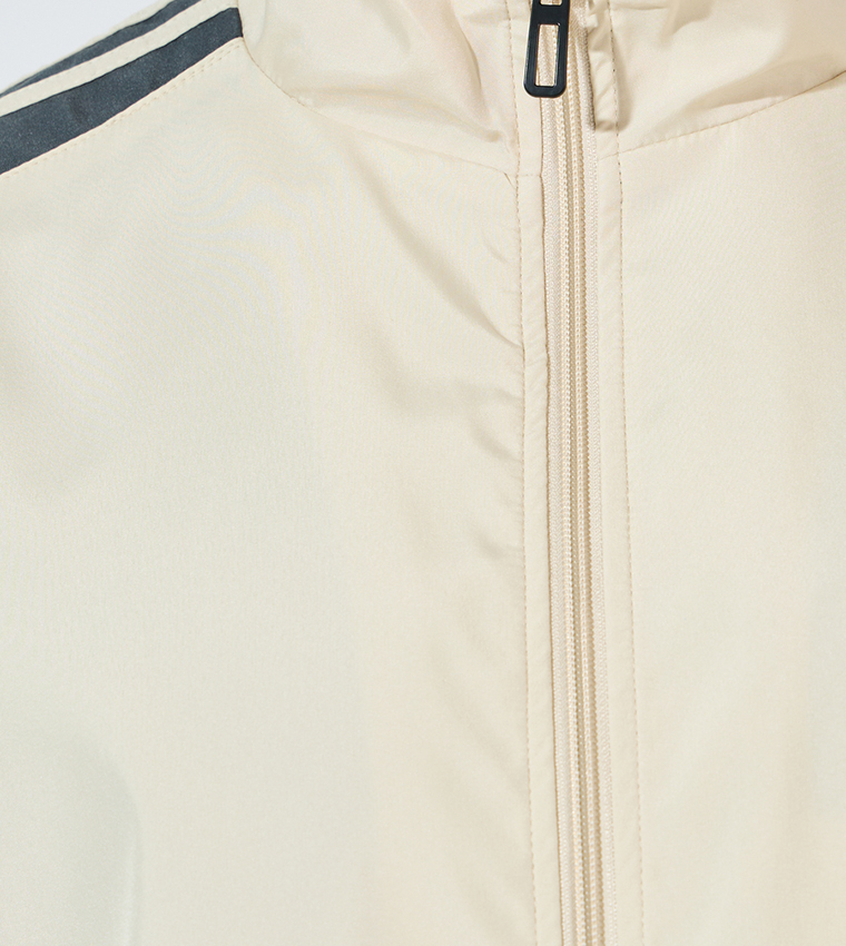 Front Zip Striped Panel detail Athleisure Track Suit