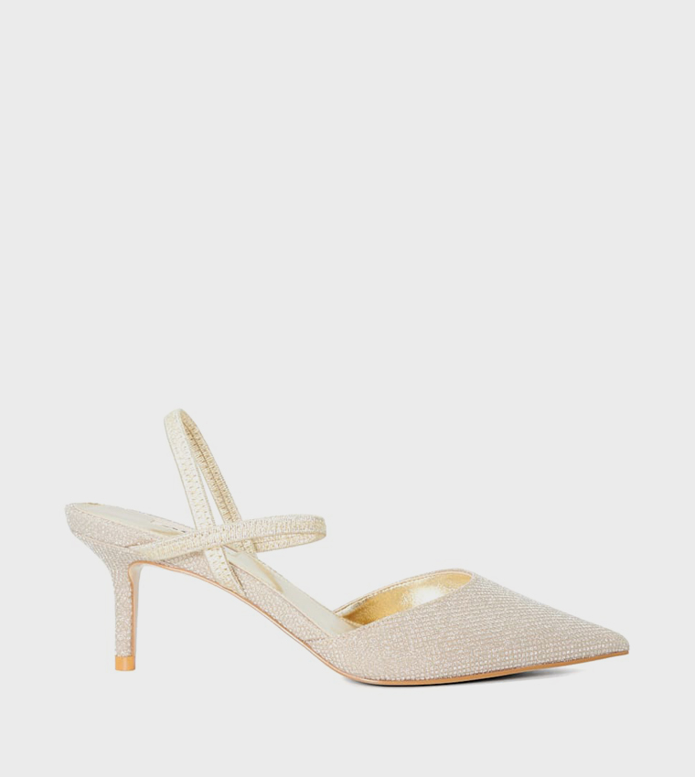 CLASSICAL Embellished Pointed Toe Pumps