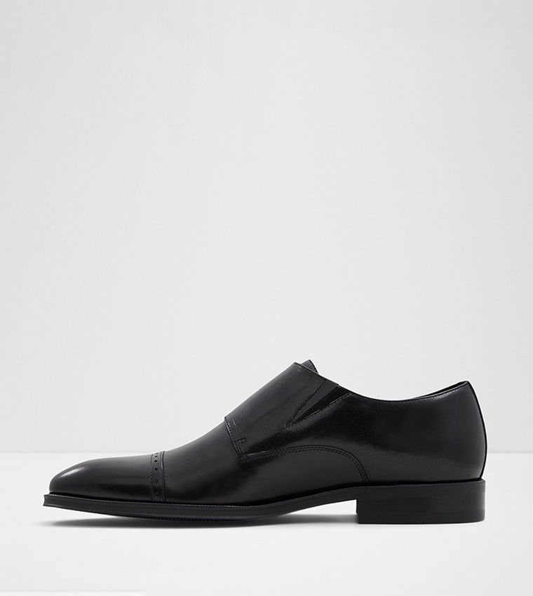Buy Aldo STANDEN Monk Strap Shoes In Black | 6thStreet UAE