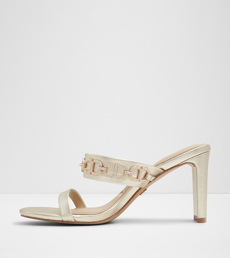 STARLETTE Embellished Heel Sandals