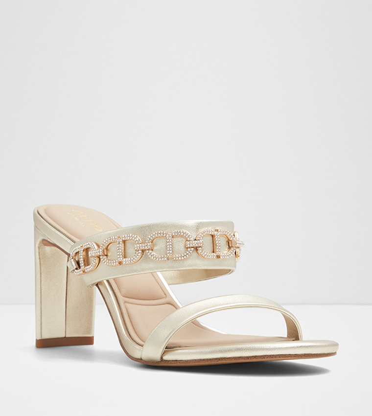 STARLETTE Embellished Heel Sandals