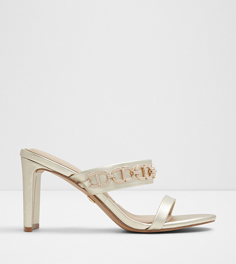 STARLETTE Embellished Heel Sandals
