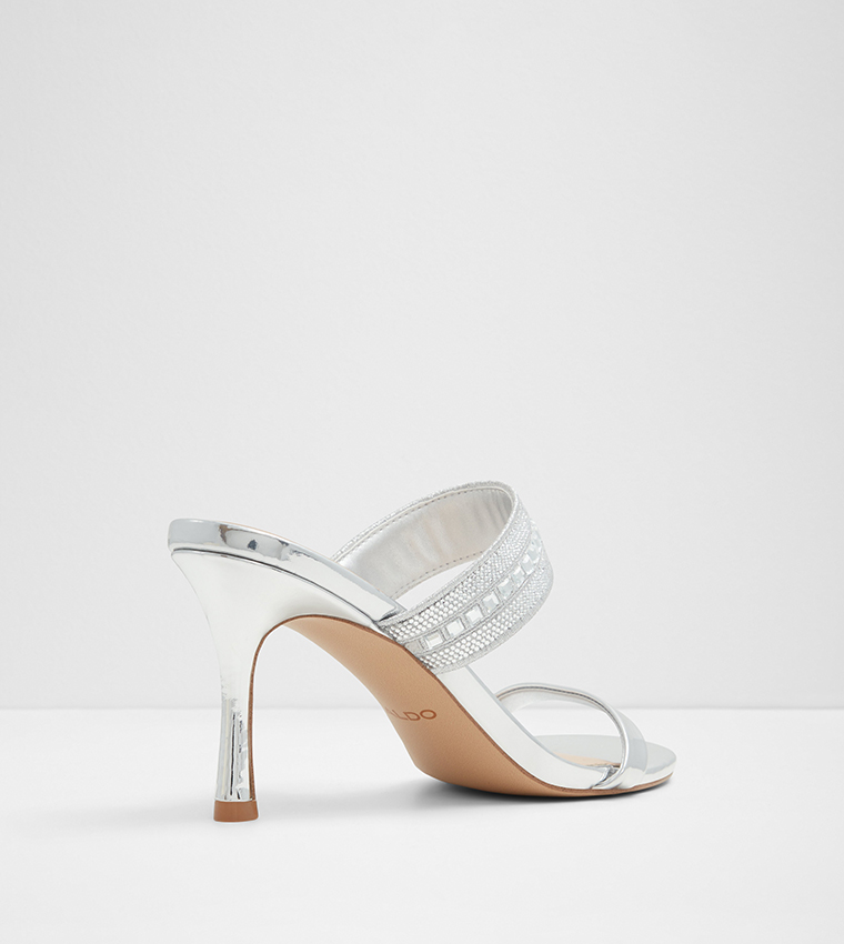 STARLY Embellished Stiletto Heel Sandals