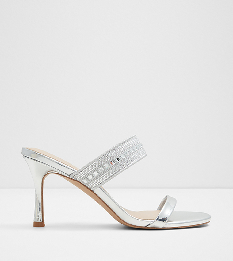 STARLY Embellished Stiletto Heel Sandals