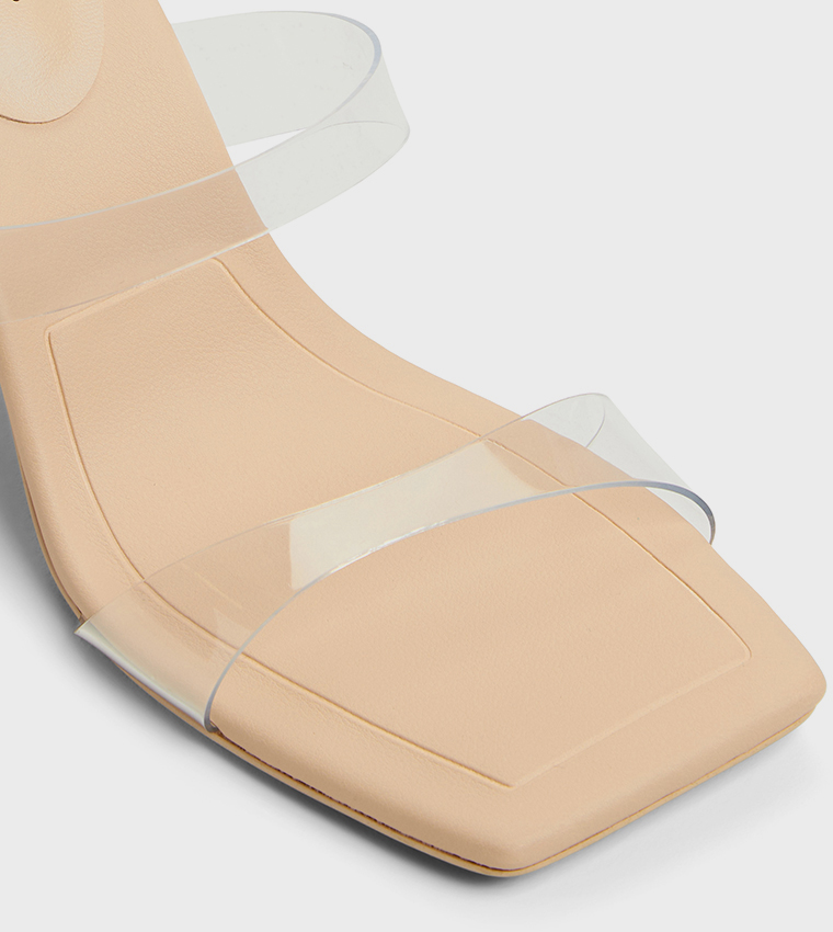 STELLLA Square Toe Heeled Sandals