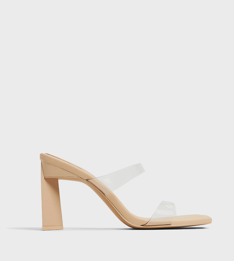 STELLLA Square Toe Heeled Sandals