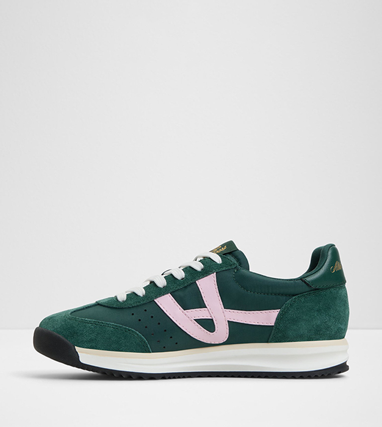 STEPCOUNT Lace-Up Tennis Sneakers