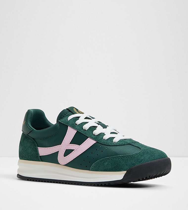 STEPCOUNT Lace-Up Tennis Sneakers