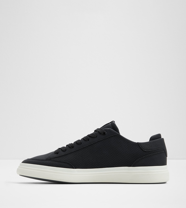 STEPUP Perforated Lace Up Sneakers