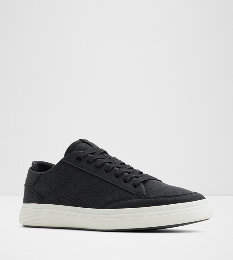 STEPUP Perforated Lace Up Sneakers