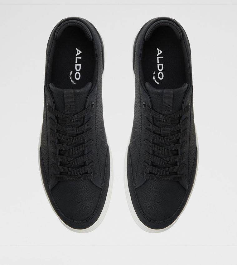 STEPUP Perforated Lace Up Sneakers