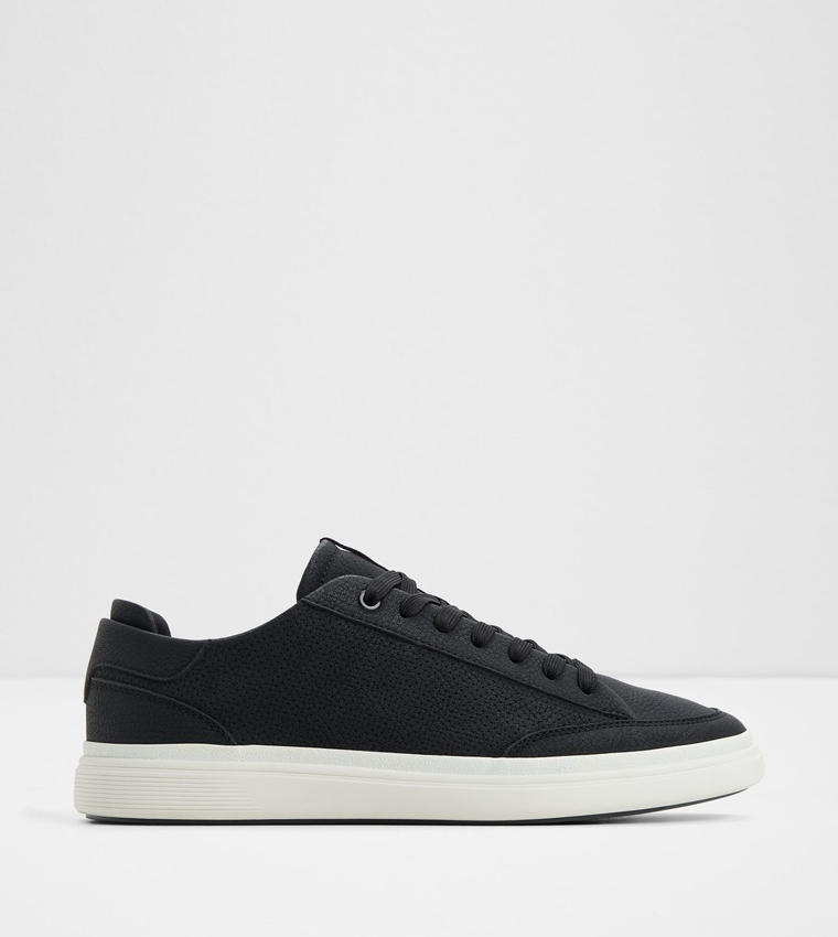 STEPUP Perforated Lace Up Sneakers