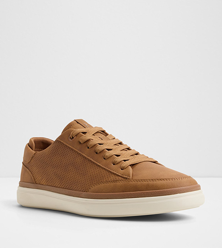 STEPUP Solid Lace-Up Sneakers