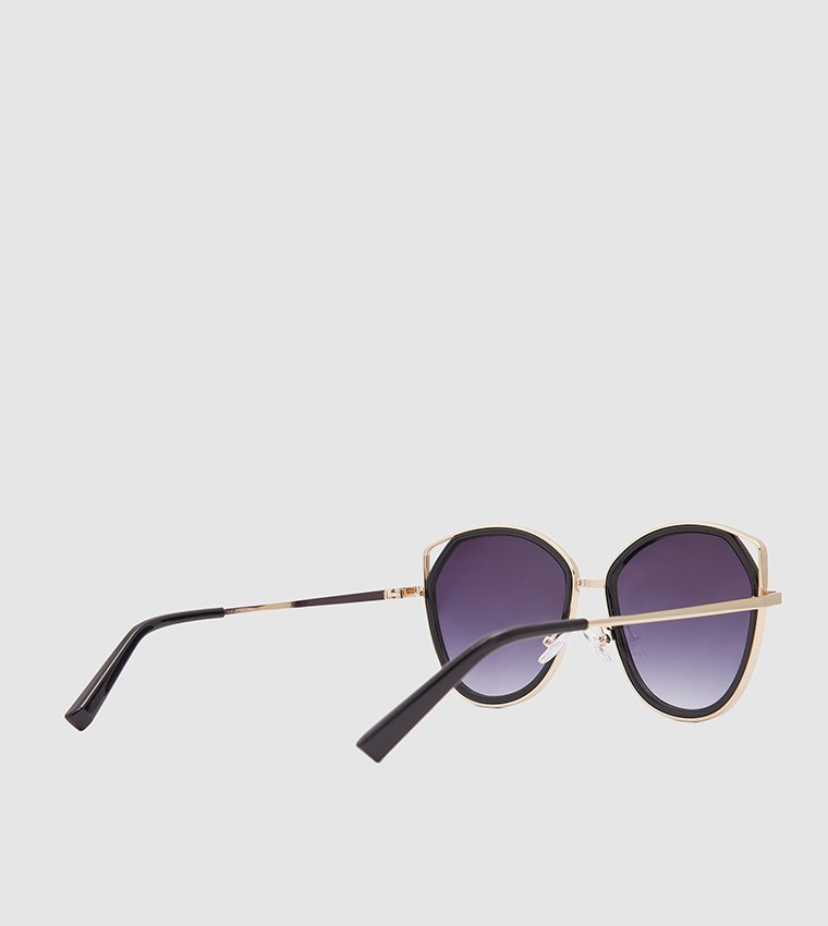 Buy Aldo Stercorea Oversized Frame Full Rim Sunglasses Blue In