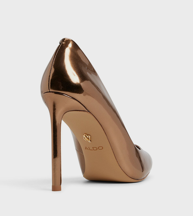 STESSY2.0 Metallic Stiletto Heel Pumps