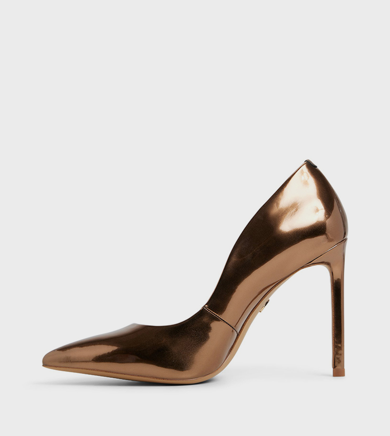 STESSY2.0 Metallic Stiletto Heel Pumps