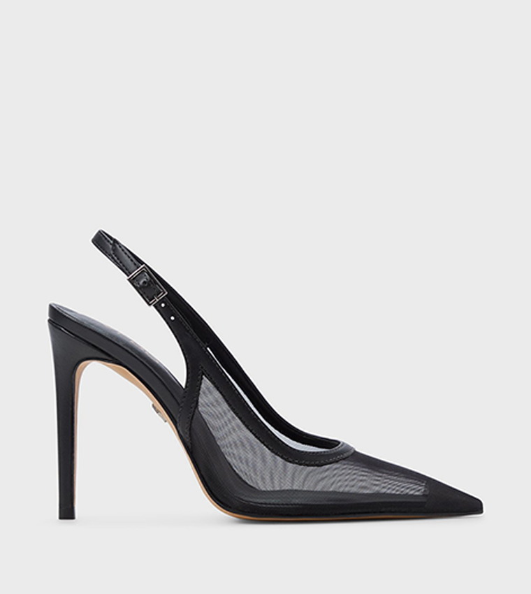STESSY Mesh Slingback Pumps
