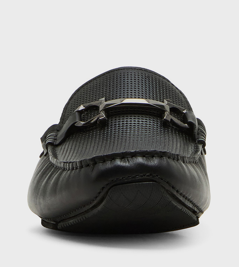 EZEKIEL Metal Accent Loafers