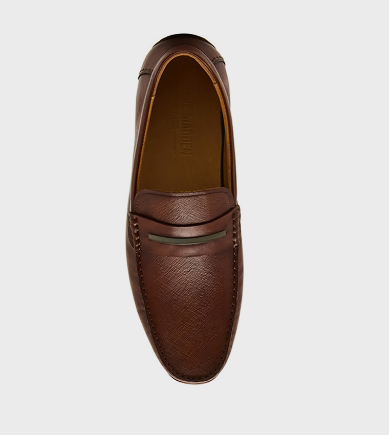 THURSTON Textured Loafers