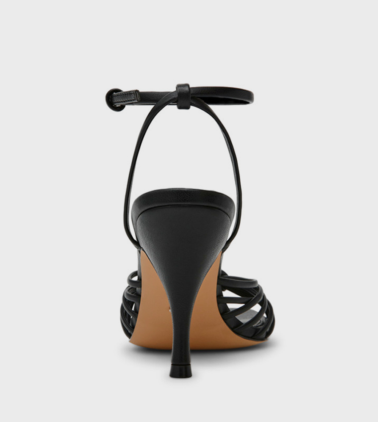 INTWINED Ankle Strap Heel Sandals