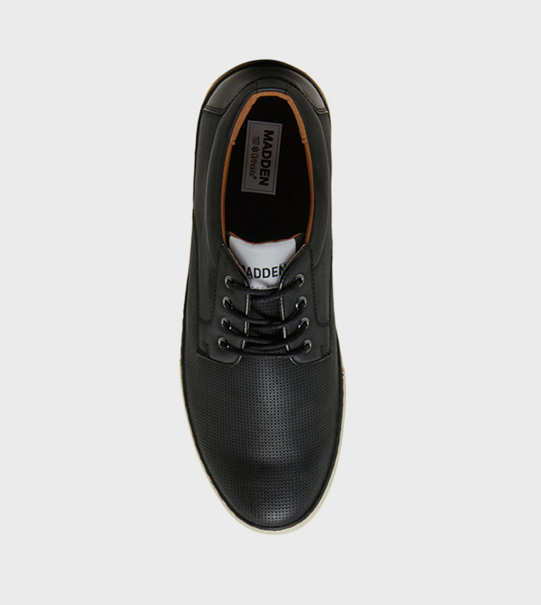 MBLAKE Textured Lace-Up Shoes