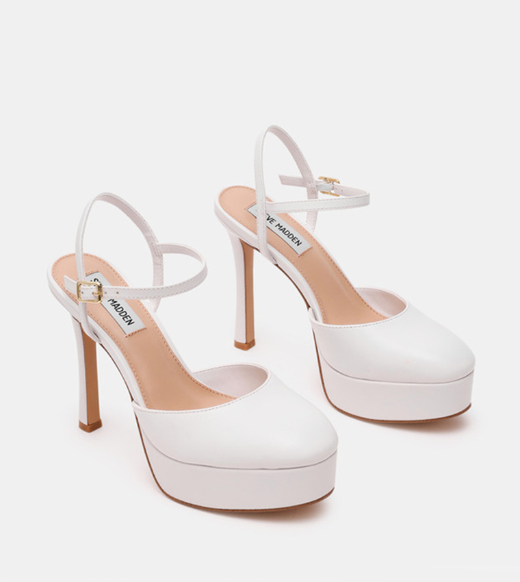 حذاء كعب بحزام كاحل 