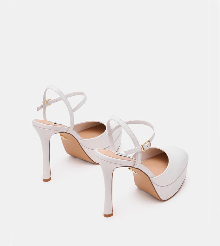 حذاء كعب بحزام كاحل 