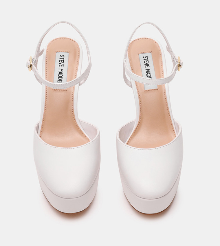 حذاء كعب بحزام كاحل 