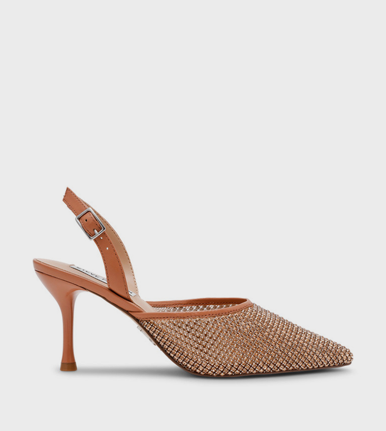 SENSOR Embellished Pointed Toe Pumps