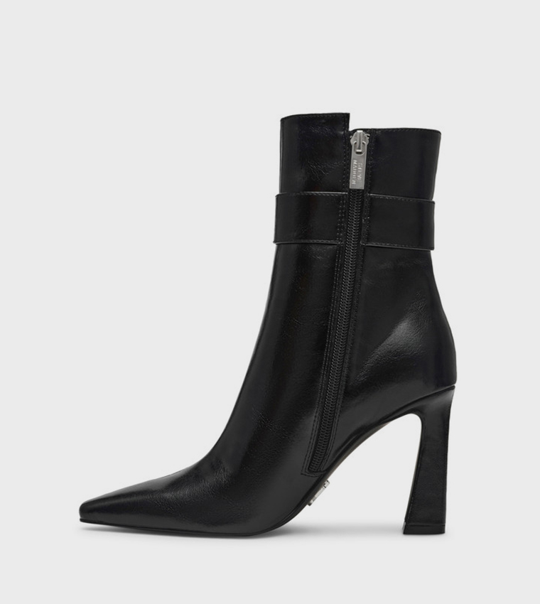 STASHED Pointed Toe Ankle Boots
